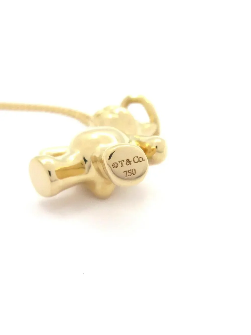 Tiffany&Co. Teddy Bear 18K Yellow Gold #298379T18B